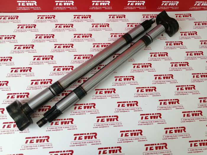 Вал тормозной правый L=734 КМ1605304 (BPW 05.097.05.30.4) КММЗ в упаковке