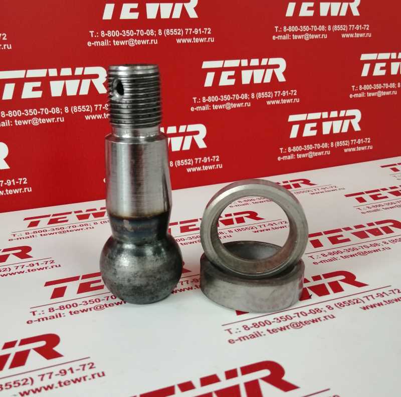 Палец рулевой в сборе с сухарями 5336-3003065/066/067 КММЗ