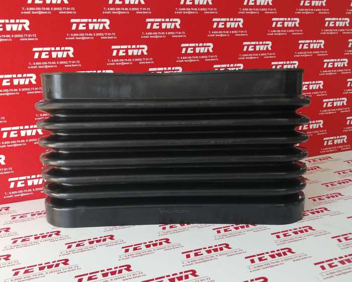 Переходник воздухозаборника Н/О (гармошка) 64302-1109146 КММЗ