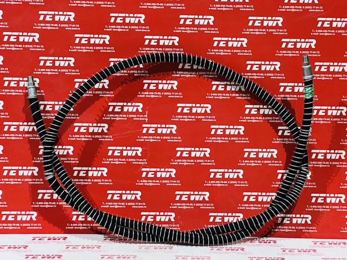 Шланг тормозной L2550 Ш14/Ш14 тягач-прицеп в пружине 5243-3506380