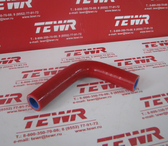 Патрубок расширительного бачка D-16mm L-100mm силикон 6430-1311049