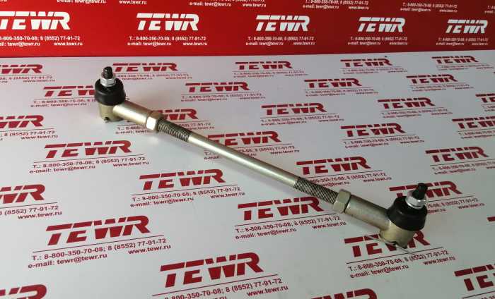 Тяга кулисы в сб. (L=445мм)(шпилька 395мм) 64302-1703490-010