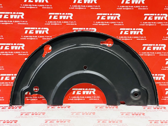 Щиток тормоза полуприцепа 9758-3502150-10 правый