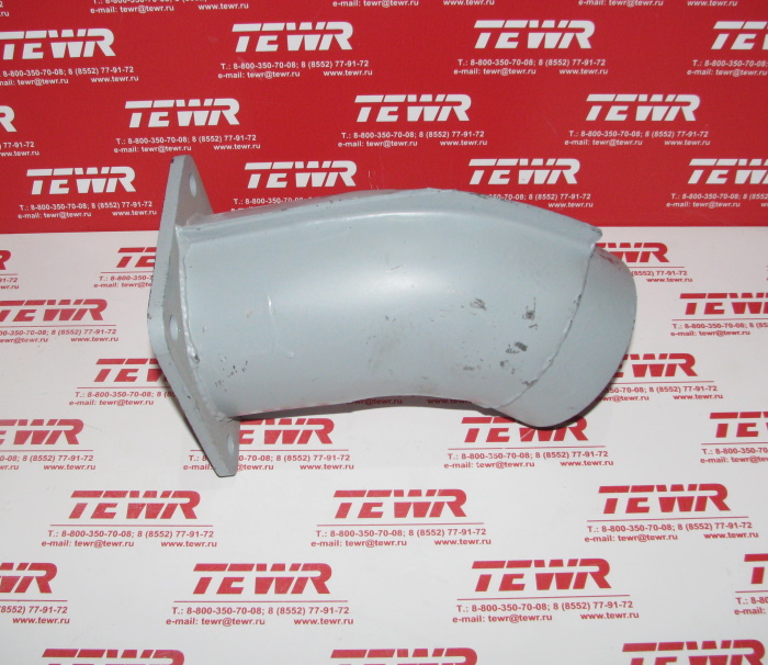 Патрубок угловой (заслонка-обойма) 630300-1203120 (551605,554010)