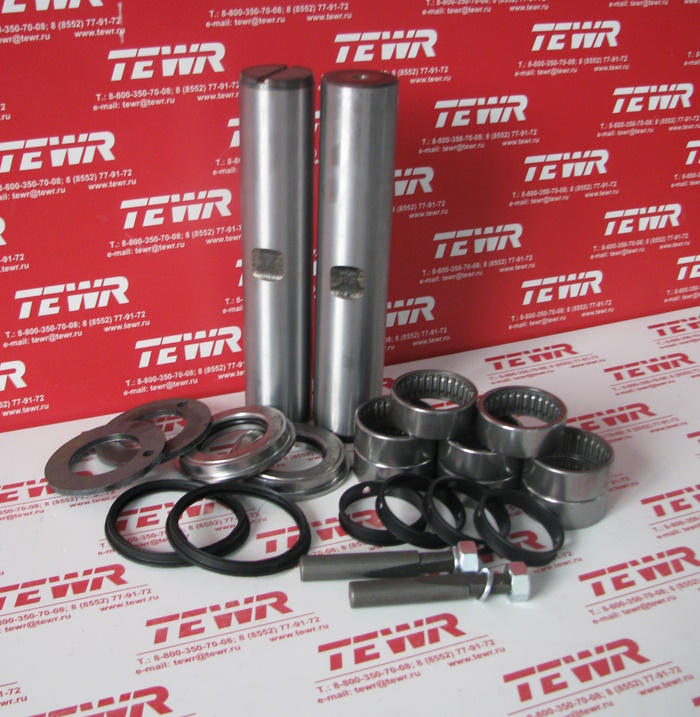 Комплект на ось (Шкворень 65115,6540 в сборе) 53205-3001019-16СБ КММЗ