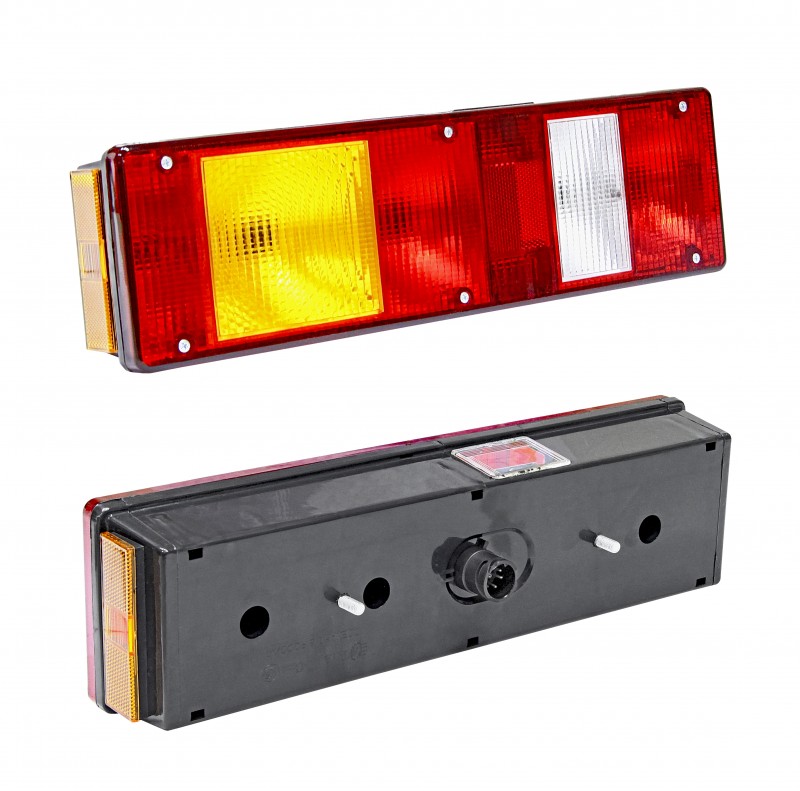 Фонарь задний ЕВРО -04 правый фишка по центру 7462-3716-04