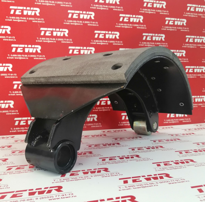 Колодка тормозная 5440 Задняя (Левая)ЧЕРНАЯ (L=220) 5440-3502091-Ч