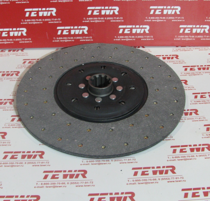 Диск сцепления ведомый 14-1601130 (КМ141601130) КММЗ