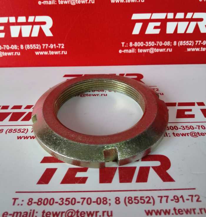 Гайка опоры переднего подрессоривания н/о М64Х2 374220-10