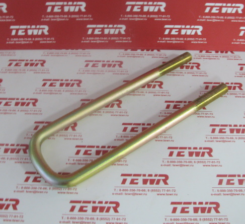 Стремянка 340 передней рессоры правая М20*1,5 4310-2902408-10ПГ ГАЛЬВАНИКА KMMЗ