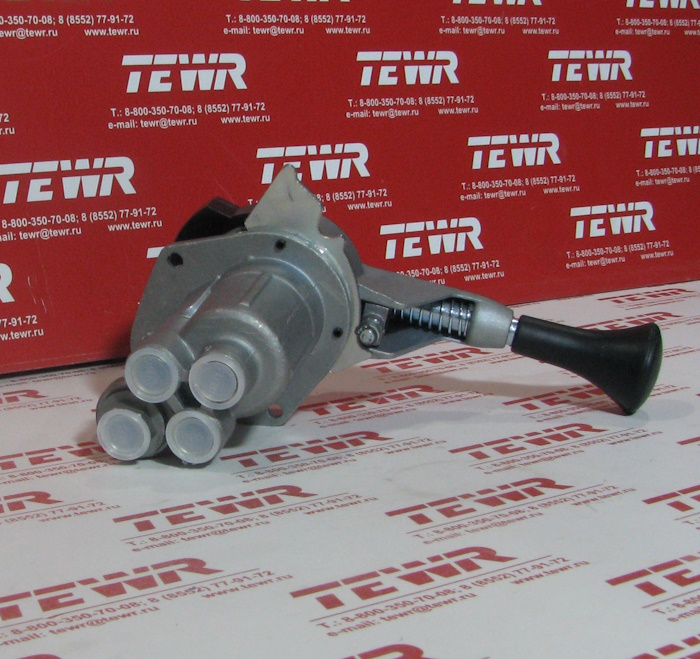 Кран ручного тормоза Евро 4 вывода 100-3537310