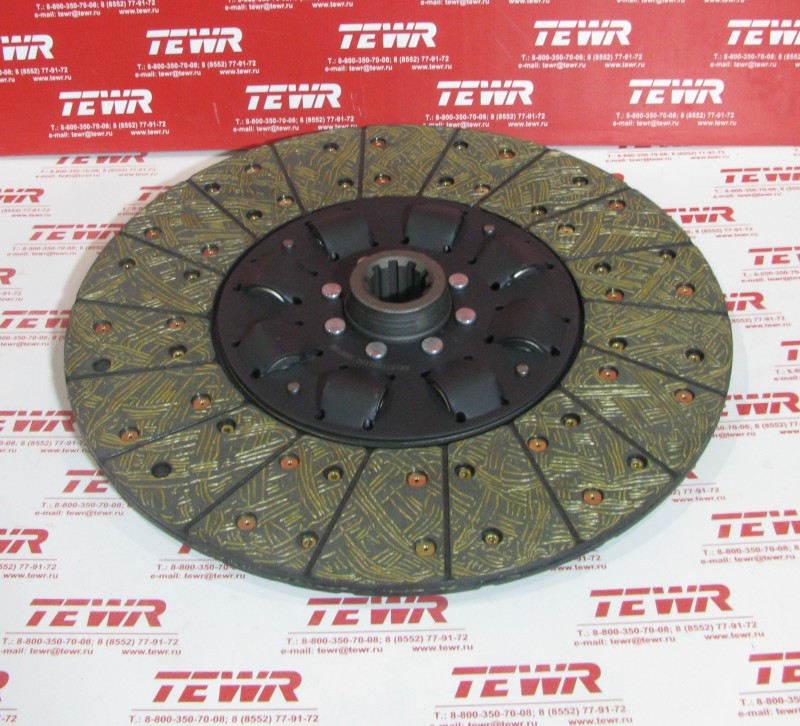 Диск сцепления ведомый 182-1601130 (КМ1821601130) КММЗ